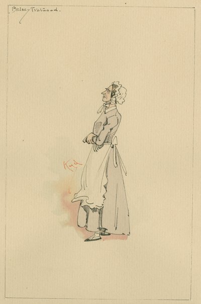 Betsey Trotwood, c.1920s by Joseph Clayton Clarke